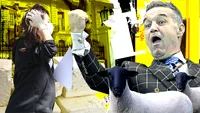 Cum a sărbătorit Gigi Becali noul statut de bunic. Zeci de miei și brânză pe săturate pentru angajați + Tortul pentru party-ul din Pipera a fost adus de...