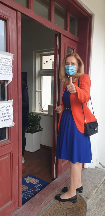 Elena Lasconi a anunțat că a câștigat alegerile pentru funcția de primar în Câmpulung Muscel