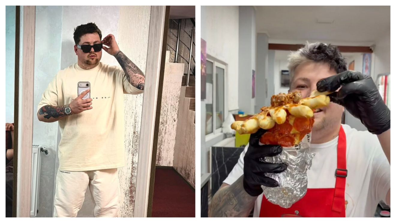 Shaormarul care a înnebunit România! Granded a rupt TikTok-ul, a făcut shaorme gigantice şi şi-a tatuat numele rivalului!