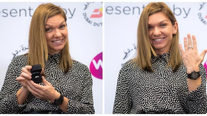 Simona Halep a primit trofeul de lider mondial la finalul sezonului 2017!