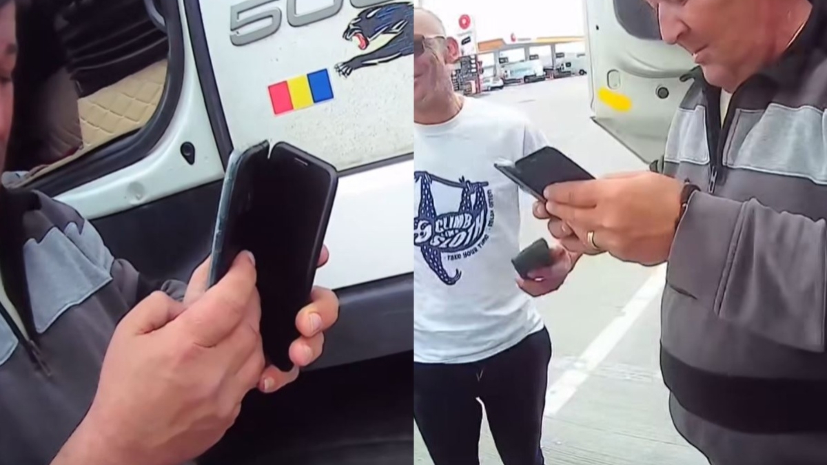 Reacția fabuloasă a unui șofer de TIR atunci când a fost tras pe dreapta de Valer Kovacs. „Dacă dumneavoastră îmi luați carnetul ...”