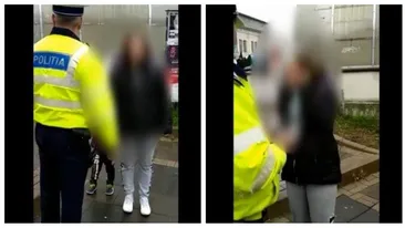 Cum a scăpat de amendă o tânără din Botoșani, după ce a fost prinsă de polițiști fără mască în centrul orașului