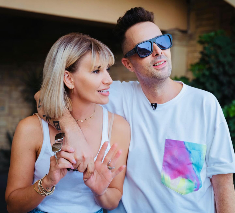 Tudor și Anamaria Ionescu fac parte din distribuția emisiunii "Power Couple", difuzată la Antena 1 din 5 februarie (Foto: Instagram)