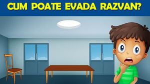 Test de inteligență pentru genii | Cum poate evada micuțul Răzvan? 9 din 10 nu găsesc răspunsul