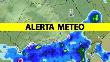 ANM, avertizare de vreme severă imediată! Lista orașelor din România afectate