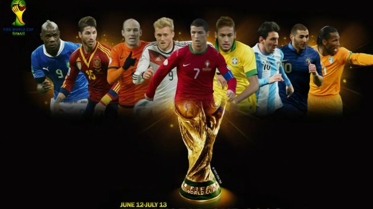 CUPA MONDIALA 2014 - Toate sloganurile celor 32 de echipe care vor juca in Brazilia!