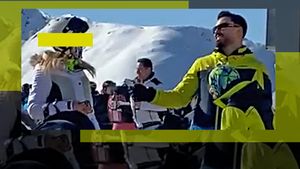Jador s-a întâlnit cu idolul său din copilărie, pe pârtie. Artistul e “topit” după o blondă celebră!