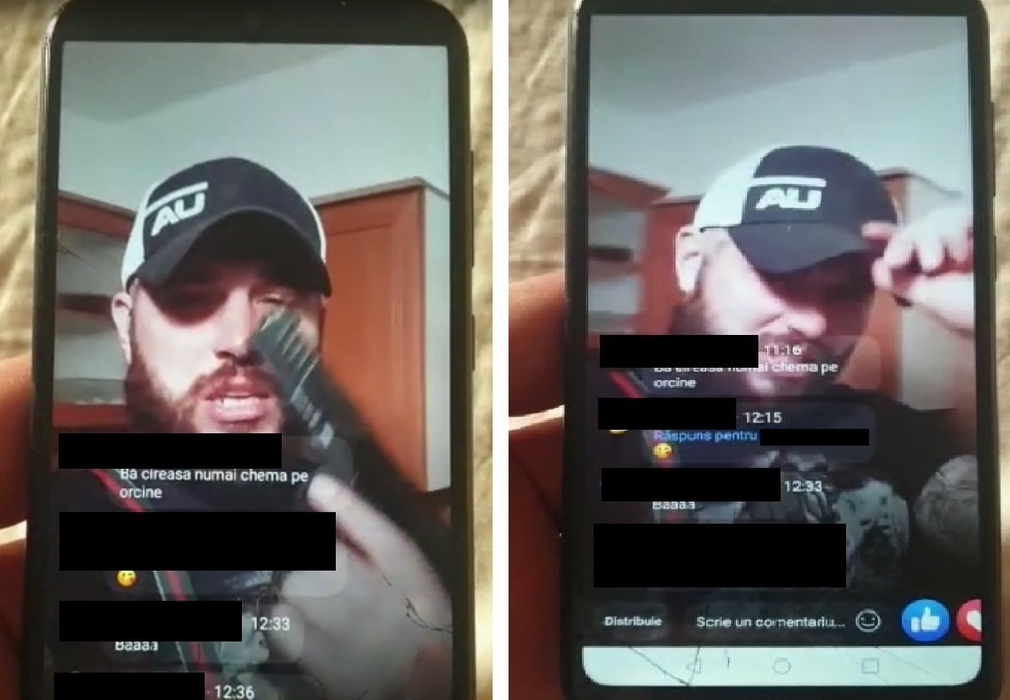 "Cireașă" a amenințat că trage cu pistolul după polițiști