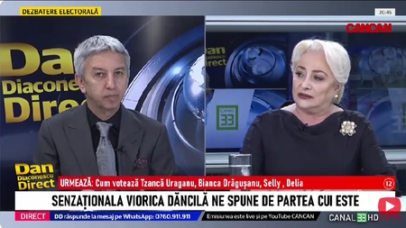 Cu cine votează Viorica Dăncilă la alegerile prezidențiale de pe 18 mai? „Un om curajos trebuie să fie...” | Dan Diaconescu DIRECT