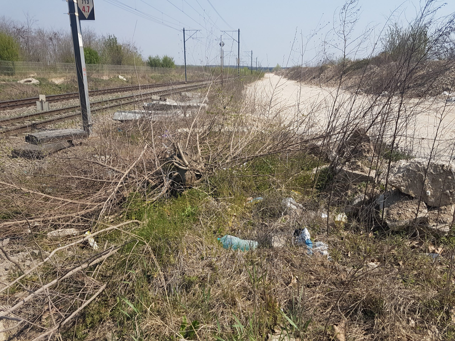 Monumentul funerar ridicat în memoria lui Nae Niculae a dispărut, din cauza unor lucrări în zonă