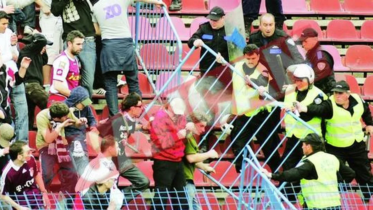 Fanii giulesteni au fost atacati cu pietre