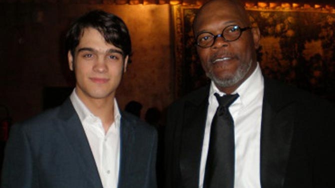 George Pistereanu s-a intalnit cu  Samuel L. Jackson la Fetivalul International de Thirller