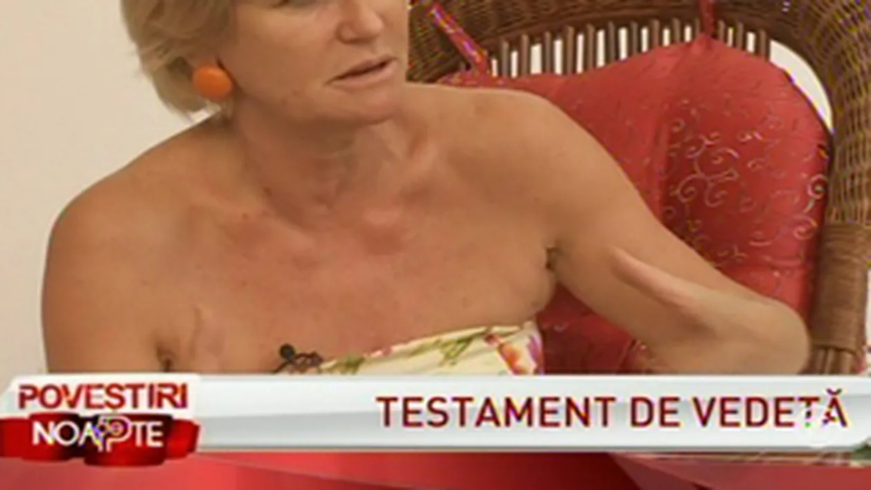 Monica Tatoiu e precauta! Mi-am facut testamentul inca din 1997! Totul ii va ramane copilului meu!