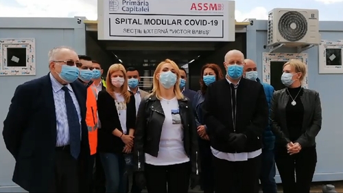 A fost inaugurat cel mai mare spital pentru COVID-19 din România: capacitate, 500 de pacienți VIDEO