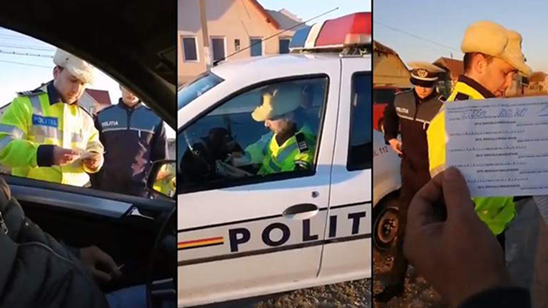 Scene incredibile la Recaș. Doi polițiști de la Circulație au fost umiliți, live, pe Facebook | VIDEO