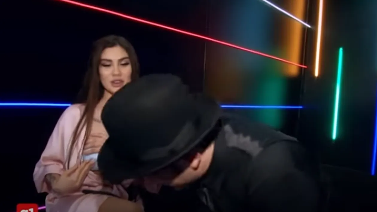 Ce nu s-a văzut la Tv. Vlad Drăgulin a atins-o în zonele intime pe Bia Khalifa, la iUmor VIDEO