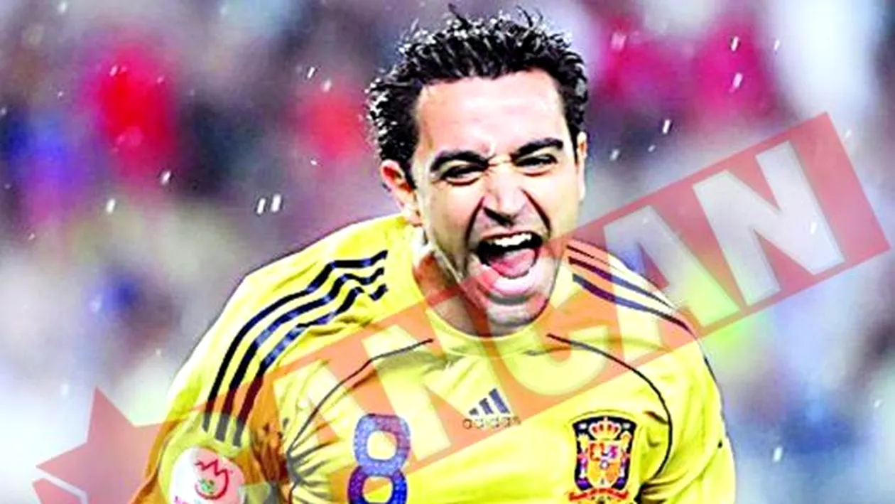 Xavi, cel mai bun fotbalist de la Euro 2008