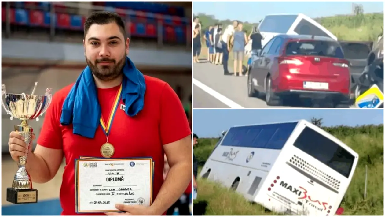 El este Marius, tânărul de 23 de ani care a murit după ce un autocar cu mai mulți copii s-a răsturnat pe A2. Doi minori sunt în stare gravă
