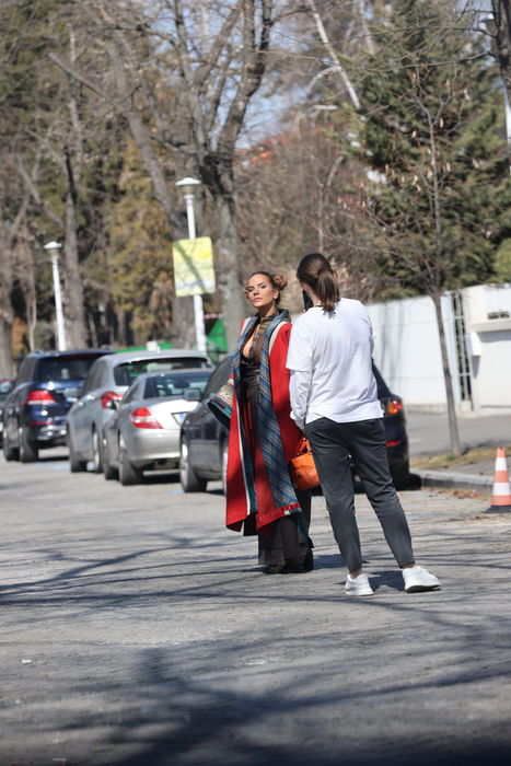 Anna Lesko, iritată de șoferii care circulă regulamentar (Foto: CANCAN.RO)