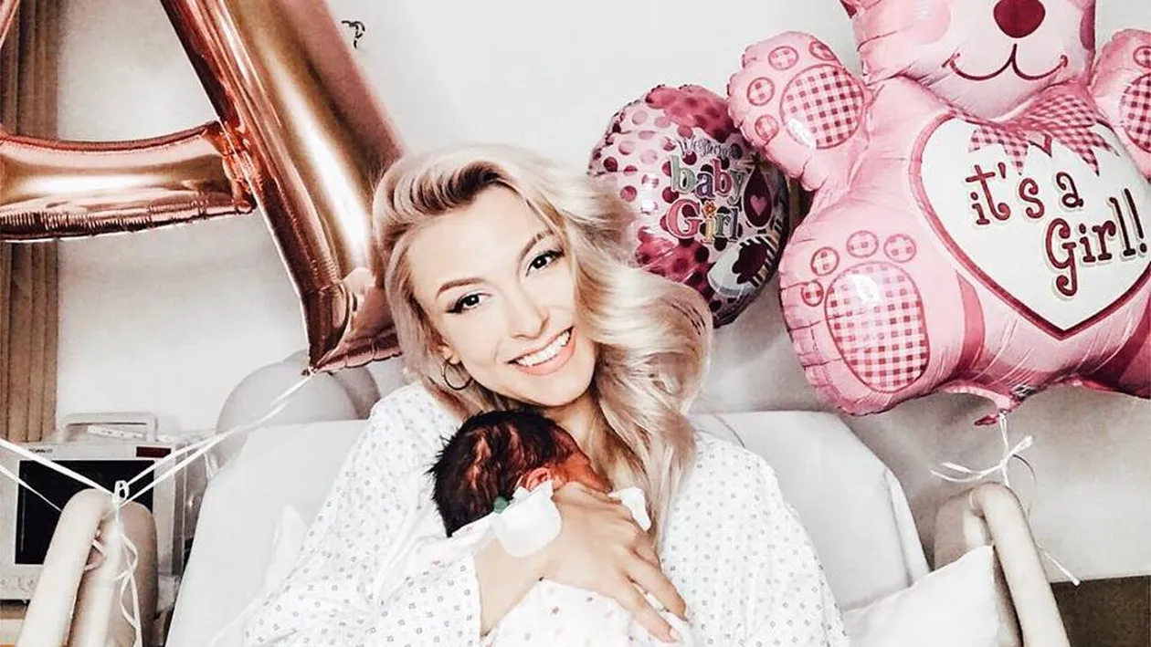 Andreea Bălan a surprins un moment emoționant între cele două fetițe ale ei! ”A meritat tot greul prin care am trecut”