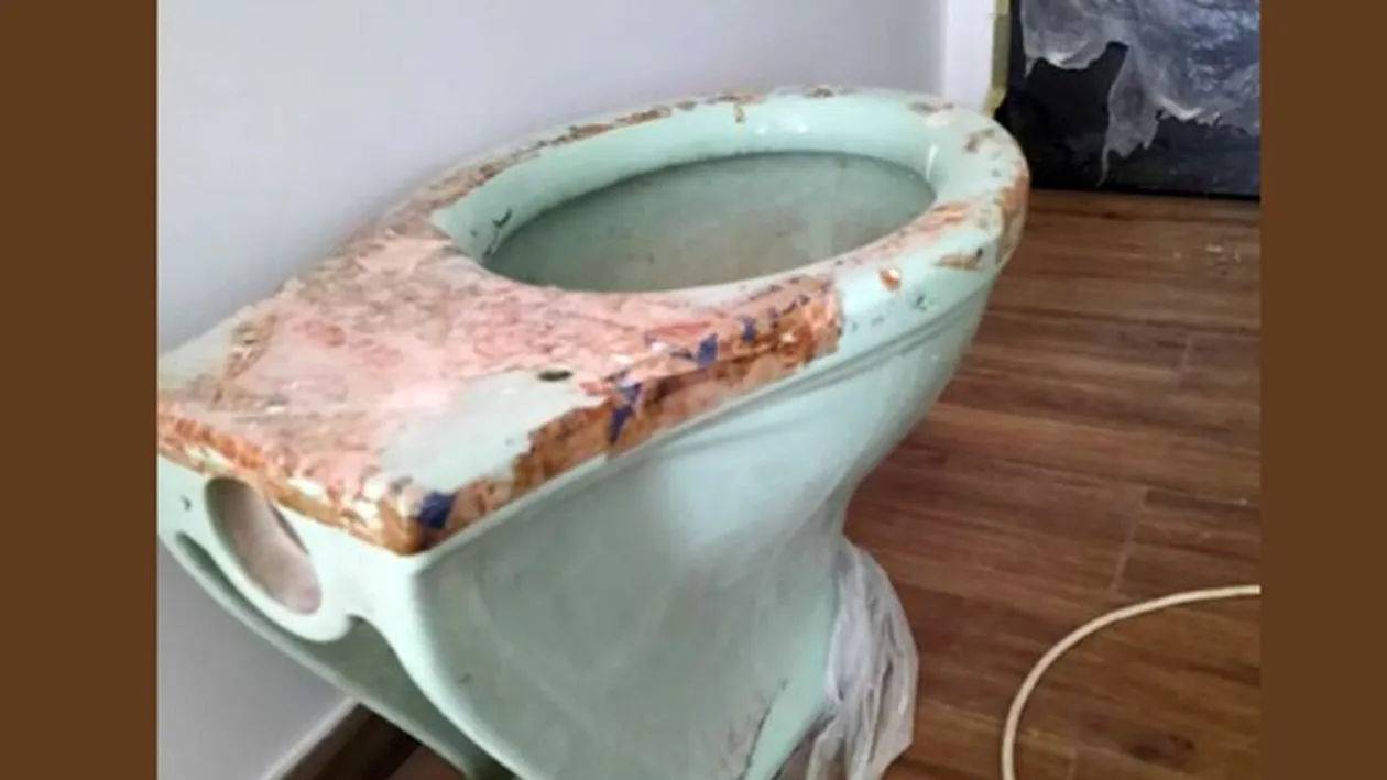 Nu este o glumă! Ce a pățit un bărbat din Cluj-Napoca, după ce a dat anunț că donează acest vas de WC