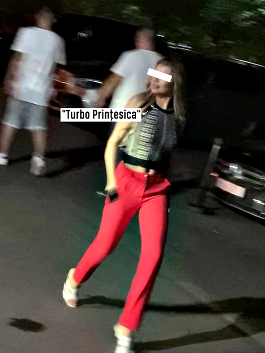 "Prințesica Turbo", într-o "excursie" prin cluburi, înainte să fie dezmoștenită (Foto: CANCAN.RO)