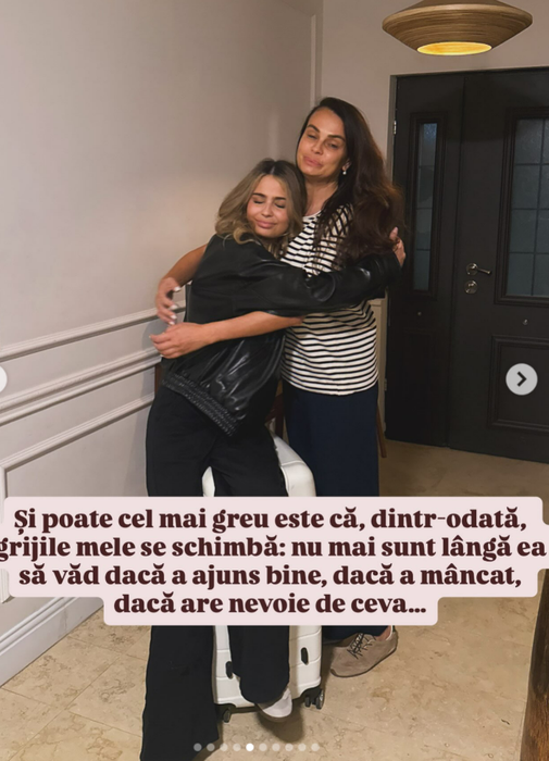 Anca Serea nu și-a mai putut stăpâni emoțiile. Gestul făcut după ce fiica ei a plecat la facultate