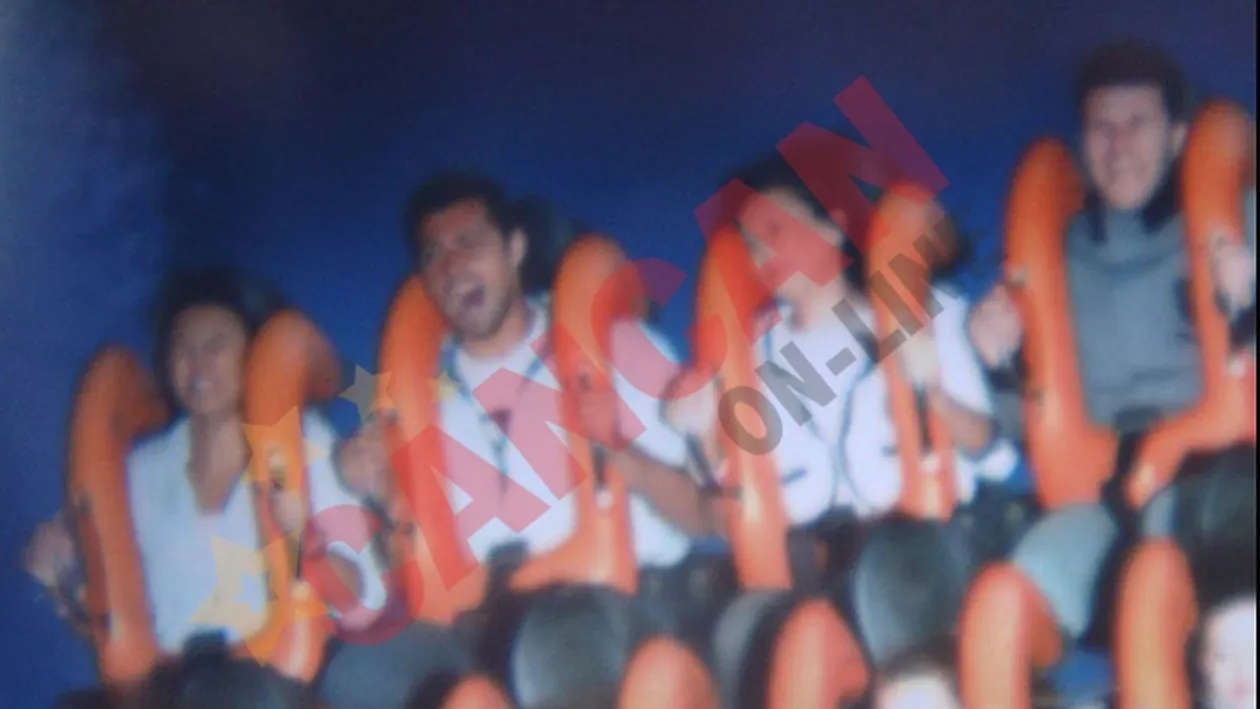 Distractia dinaintea sezonului vietii!  Tamas si-a ametit iubita in carusel