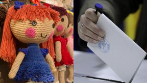 O tânără de 28 de ani din Galați s-a prezentat la secția de votare cu o păpușă cu care vorbea. Ulterior, a fost luată de un echipaj medical