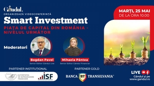Conferința digitală LIVE ”SMART INVESTMENT – Piața de Capital din România” – Marți 25 mai de la ora 10.00 cu participarea specială a doamnei Anca Dragu -  Președintă a Senatului României