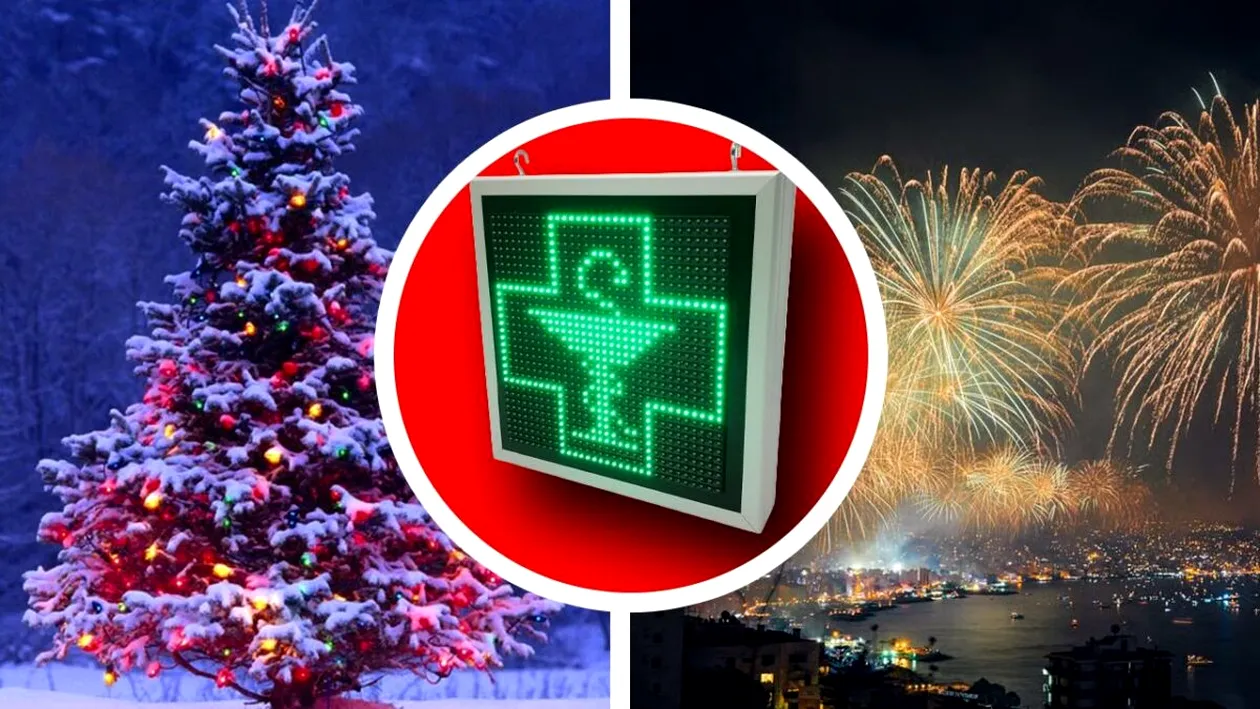 Ce farmacii sunt deschise non-stop de Crăciun și Revelion 2025. Lista locațiilor din București