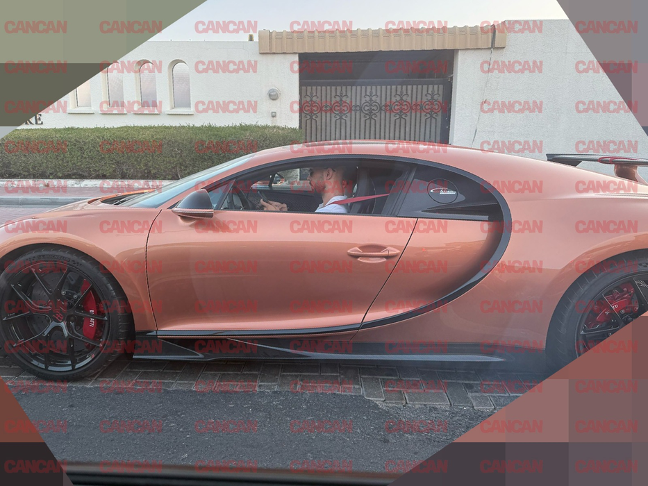 Frații Tate, în Dubai, cu un Bugatti Chiron Pur Sport