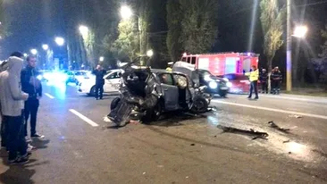 Accident teribil in Mamaia! Mai multe masini s-au facut bucatele! Vezi ce s-a intamplat!