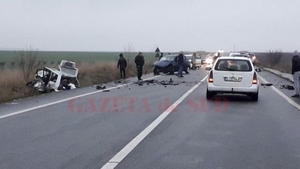 Accident grav în Dolj! Două persoane au murit, iar alte două au fost rănite