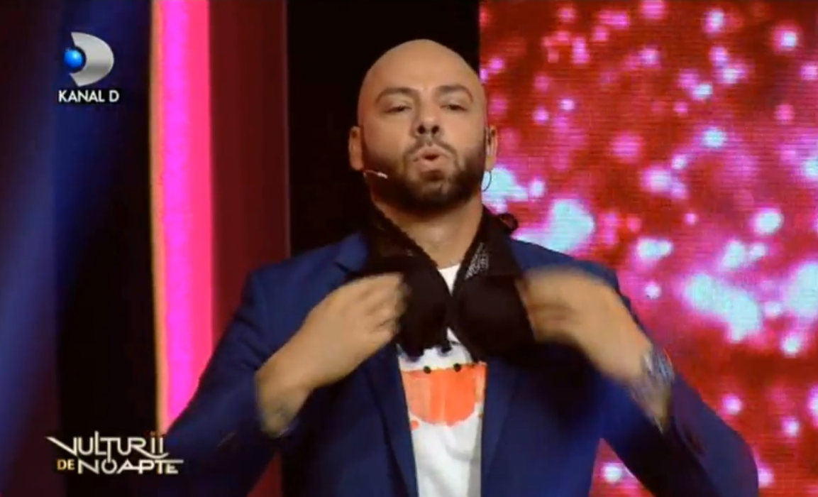 Anna Lesko a rămas fără sutien la Kanal D! Cum a reacționat Victor Slav