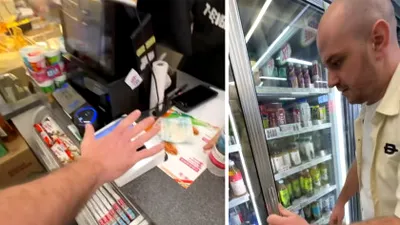 Adio, cash si cărți de credit. Unde poți plăti cu palma: Românul din imagine a încercat și a reușit