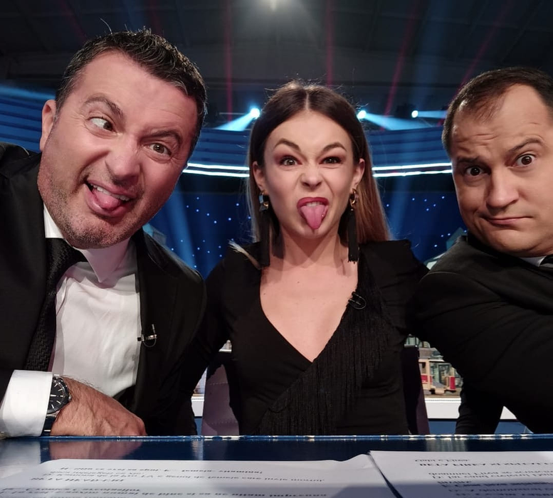 Șerban Huidu, Ioana Petric și Dezbrăcatu, la Cârcotașii