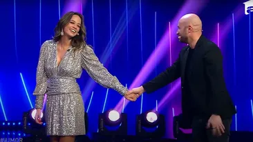 Andreea Raicu, apariție HOT la iUmor! Mihai Bendeac n-a rezistat și a început flirtul: “Putem să respirăm în același timp” + cât de dur a fost roast-ul fostei prezentatoare