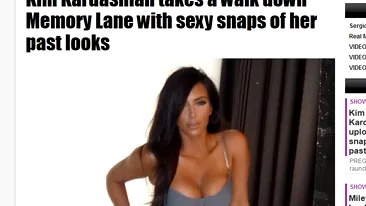 Femeia asta este CRIMINALA! Kim Kardashian, in cele mai ravasitoare ipostaze! Vezi aici fotografiile interzise cardiacilor!