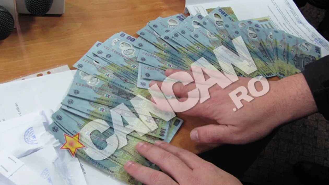 Nepotul primarului din Albota, falsificator de bani. Se specializase in bancnote de 100 de lei!