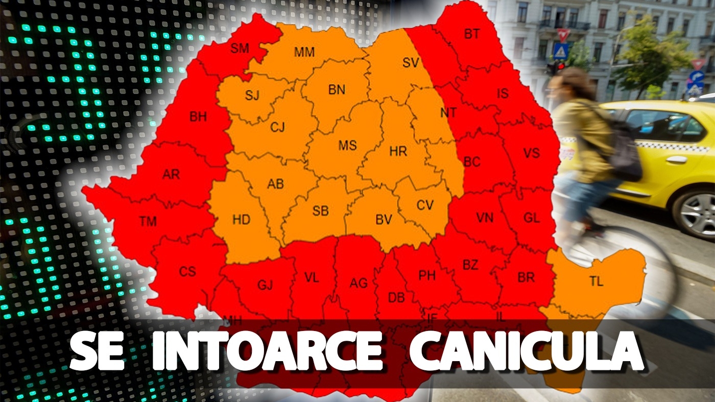 Se întoarce canicula în România! Meteorologii Accuweather anunță temperaturi de vară în București