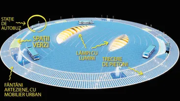 OZN la Piata Romana!