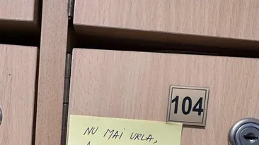 Exasperat de urletele nocturne ale vecinei, un bărbat din Cluj i-a lipit un bilețel pe căsuța poștală. Ce i-a scris