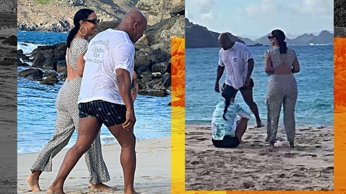 Avem imaginile senzaționale cu Mike Tyson! Legendarul campion al supergreilor face show și-n paradisul tropical St. Barts!
