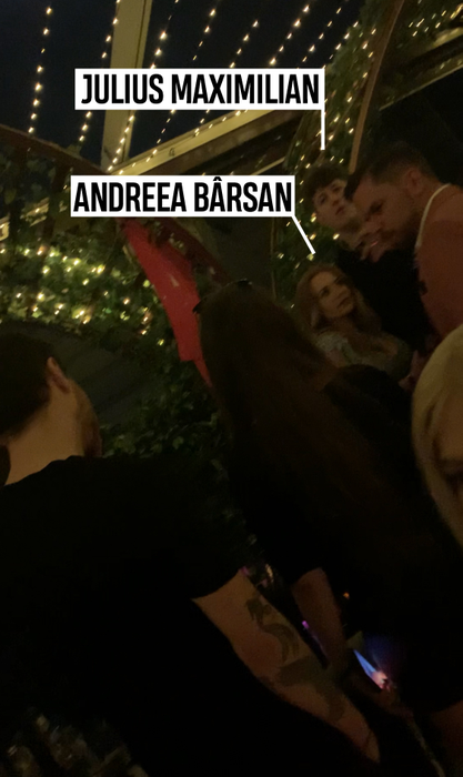 Julius Maximilian s-a distrat cu Andreea în Nuba