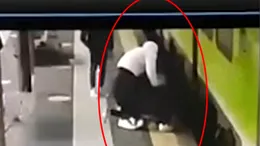 Copil român, aruncat în fața trenului de doi adolescenți. Mama băiatului, în stare de șoc: ”Parcă trăiesc un coșmar”