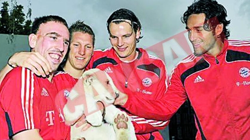 Toni si Ribery au sarit pe lei