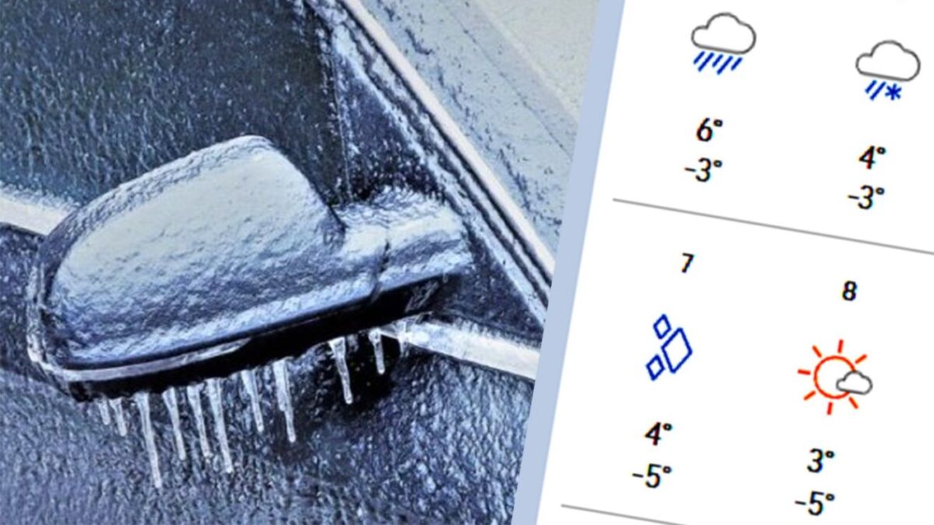 Ninsoare, ploaie cu gheață și ger crâncen în București. Ce ne așteaptă în decembrie 2025, potrivit meteorologilor Accuweather