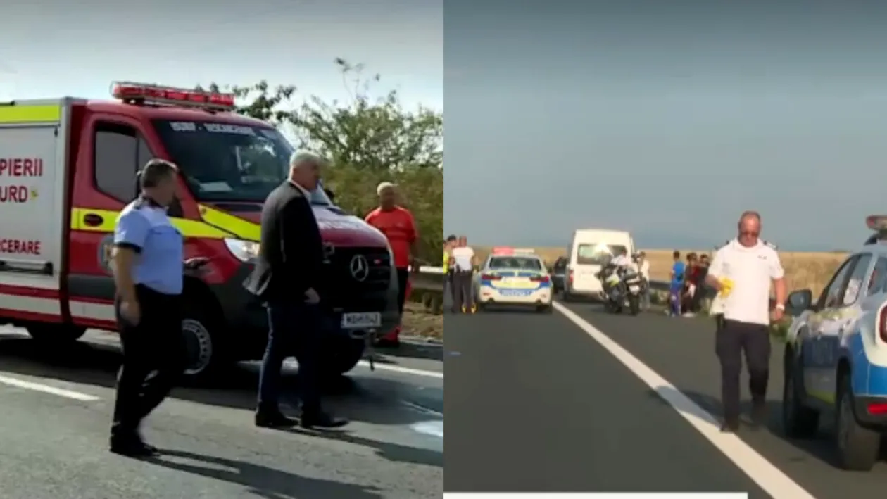 Noi detalii în cazul tinerilor care s-au aruncat în fața tirului pe A1. Ce a ieșit la iveală: ”A făcut test de sarcină”