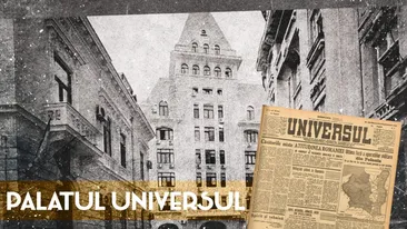 Palatul Universul, cea mai mare redacție a timpului său. Modificările prin care a trecut clădirea în mai bine de un secol